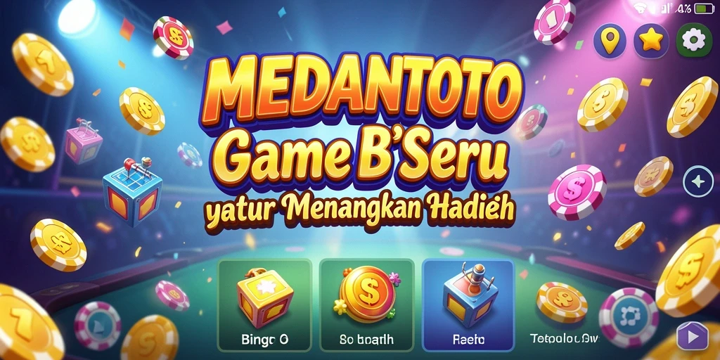 Gameplay seru MEDANTOTO dengan suasana Bingo yang menarik.