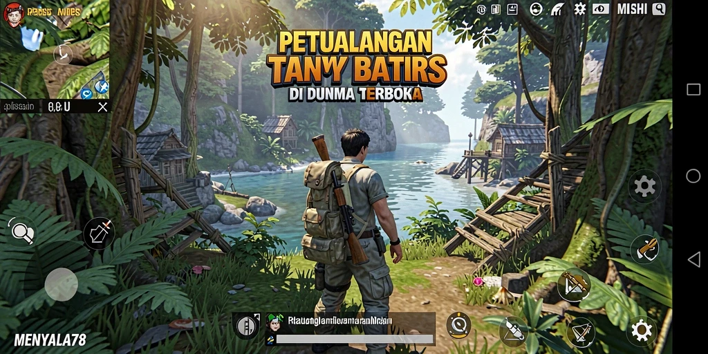 Screenshot gameplay yang menampilkan eksplorasi mendalam dalam dunia terbuka.